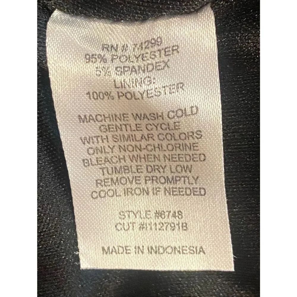 ENFOCUS ESTUDIO BLACK DRESS SIZE 4 - Picture 11 of 11